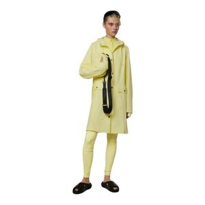 RAINS Straw Curve Rain Jacket NWT